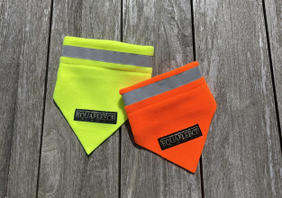 Foulard Fluo, Jaune Fluo, Orange Vif