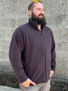 Manteau Zippé, Plus Grand, Expresso