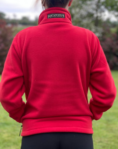 Manteau Zippé, Rouge