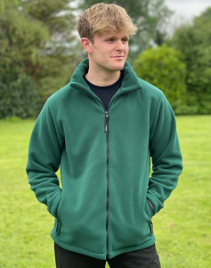Manteau Zippé, Vert Pin